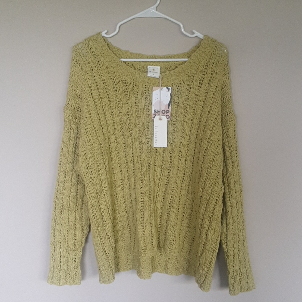 Mustard Knitted Sweater